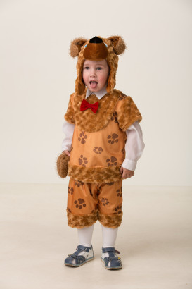 Карнавальный костюм Собачка Бобик размер 28, рост 110 см. (5310-28)