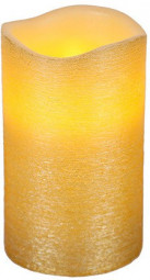 Светодиодная свеча LED LINDA неровный край,  желтый воск (068-52)