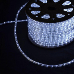 Электрическая гирлянда Дюролайт, белый, прозр. провод 7 м. Rope-Light (523262)