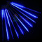 Гирлянда Тающие сосульки 10*0.5 м., 24V., 720 синих LED ламп, коннектор, черный ПВХ, Beauty Led (CCL720-10-1B)