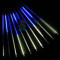 Гирлянда Тающие сосульки 10*0.5 м., 24V., 720 бело - синих LED ламп, коннектор, черный ПВХ, Beauty Led (CCL720-10-1WB)