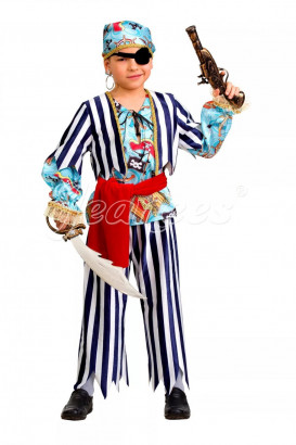 Карнавальный костюм Пират сказочный рост 140, размер 36 (5203-36)