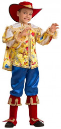 Карнавальный костюм Кот в сапогах рост 104 см., размер 26 (5206-26)